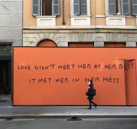 love didn't meet her at her best